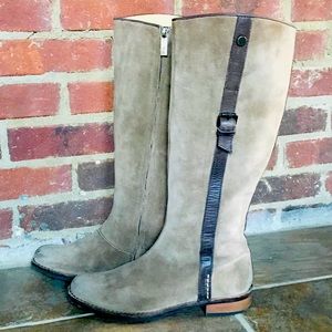 Bussola Sevilla Suede leather Tan Calvary Riding Boots size 8.5